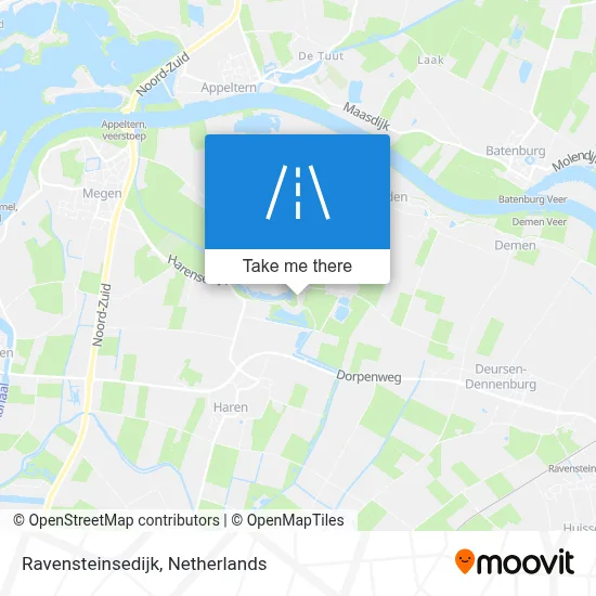 Ravensteinsedijk map