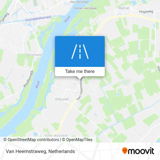 Van Heemstraweg map