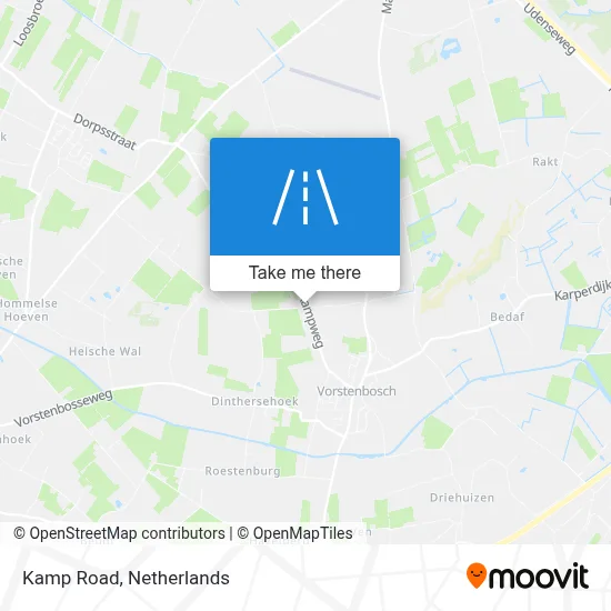 Kampweg map