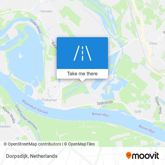 Dorpsdijk map