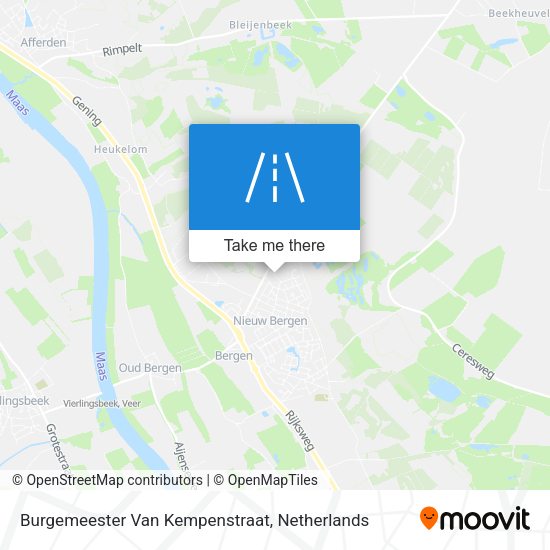 Burgemeester Van Kempenstraat map