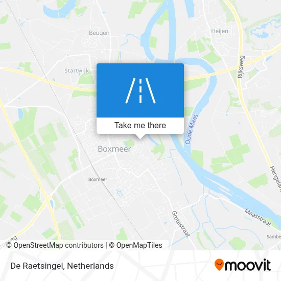 De Raetsingel map