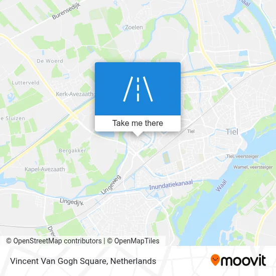 Vincent Van Goghplein map