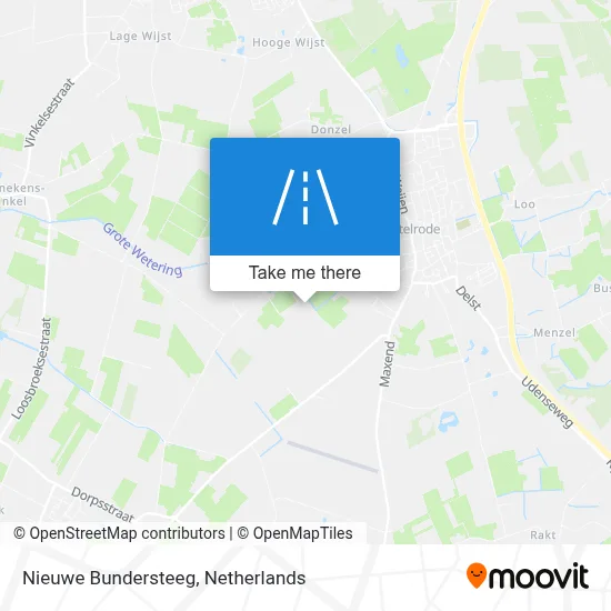 Nieuwe Bundersteeg map