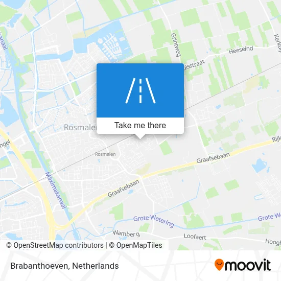 Brabanthoeven map
