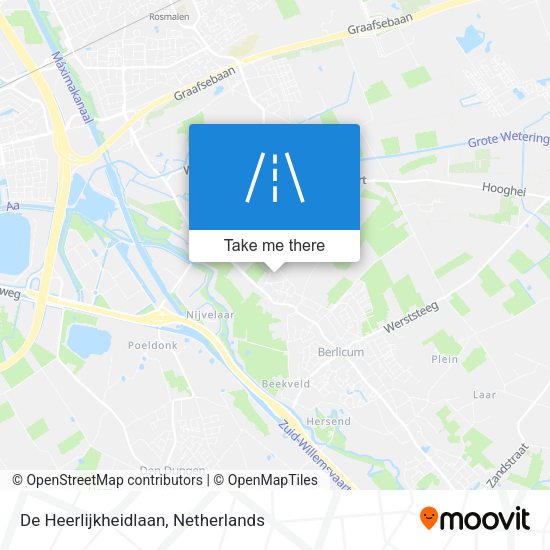 De Heerlijkheidlaan map