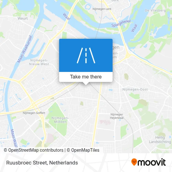 Ruusbroecstraat map