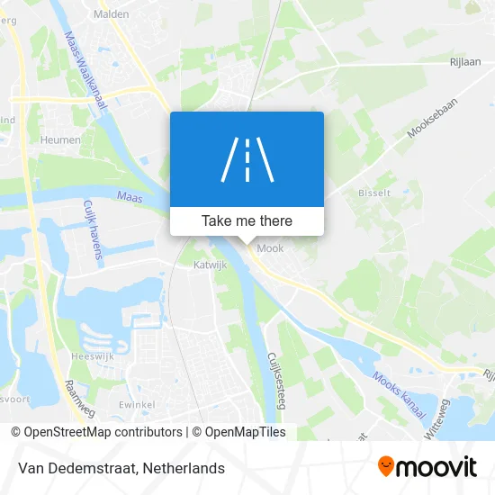 Van Dedemstraat map