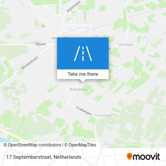 17 Septemberstraat map