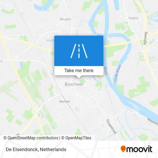 De Elsendonck map