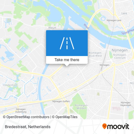 Bredestraat map