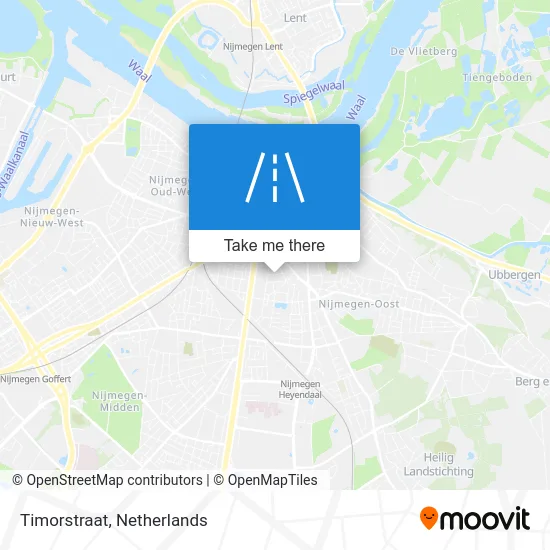 Timorstraat map