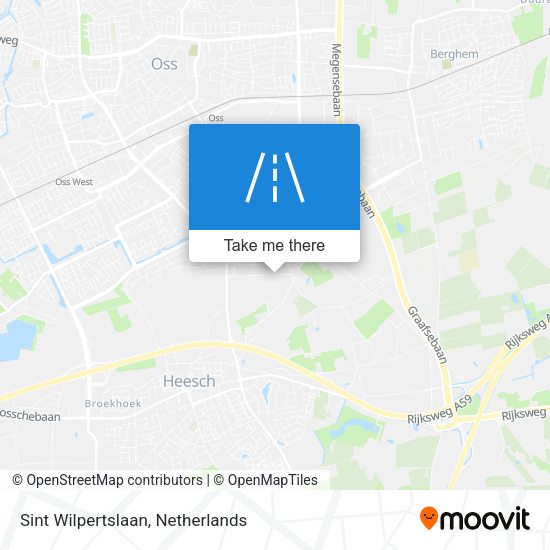 Sint Wilpertslaan map