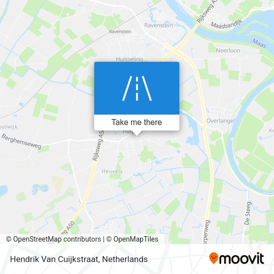 Hendrik Van Cuijkstraat map