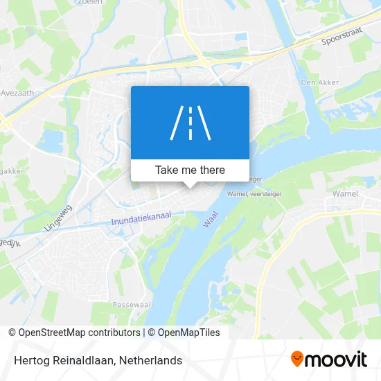 Hertog Reinaldlaan map