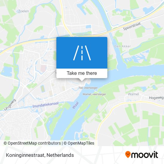 Koninginnestraat map