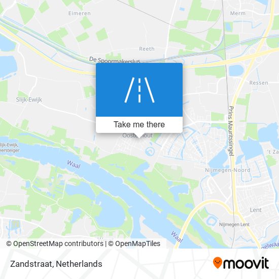 Zandstraat map