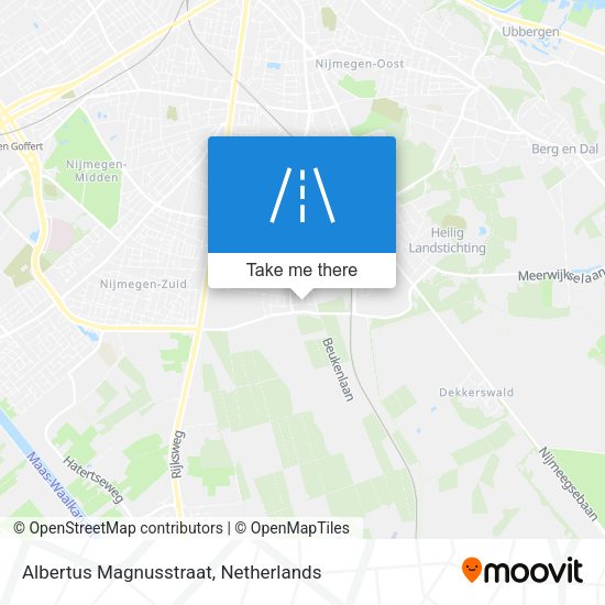 Albertus Magnusstraat map