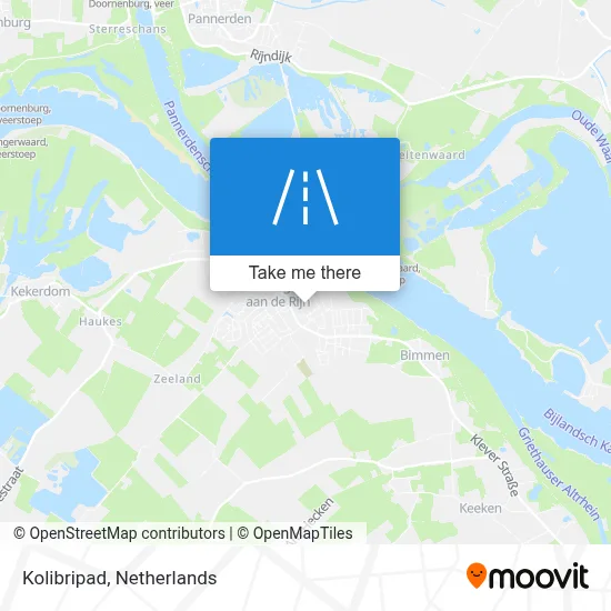 Kolibripad map