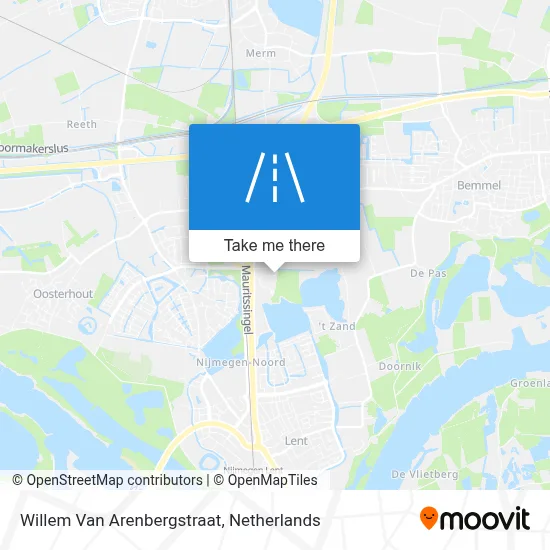 Willem Van Arenbergstraat map