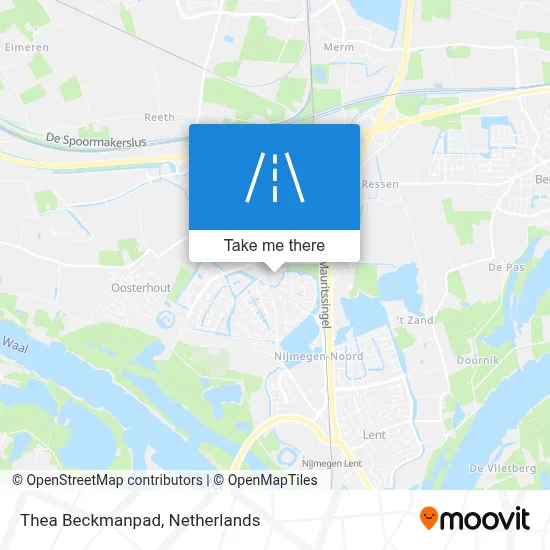 Thea Beckmanpad map