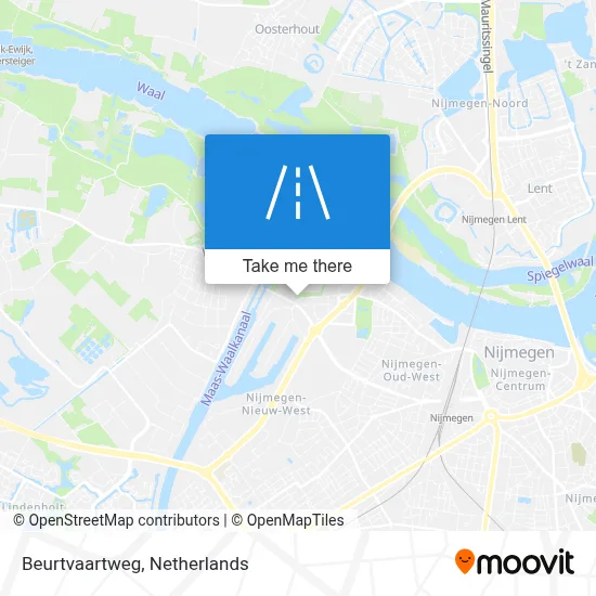 Beurtvaartweg map