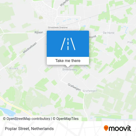 Populierstraat map