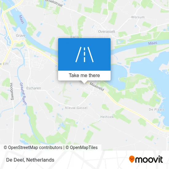 De Deel map
