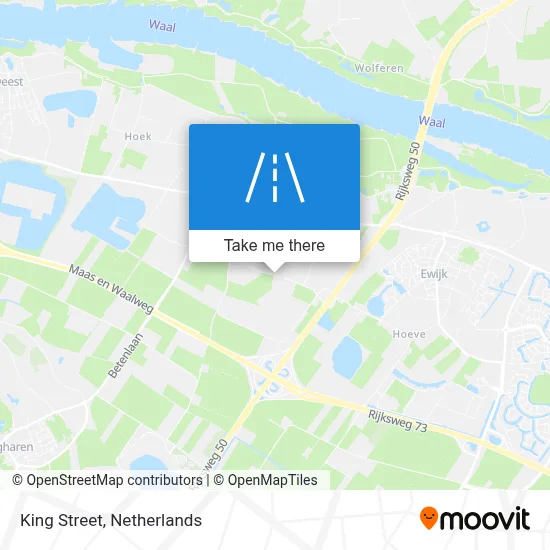 Koningstraat map