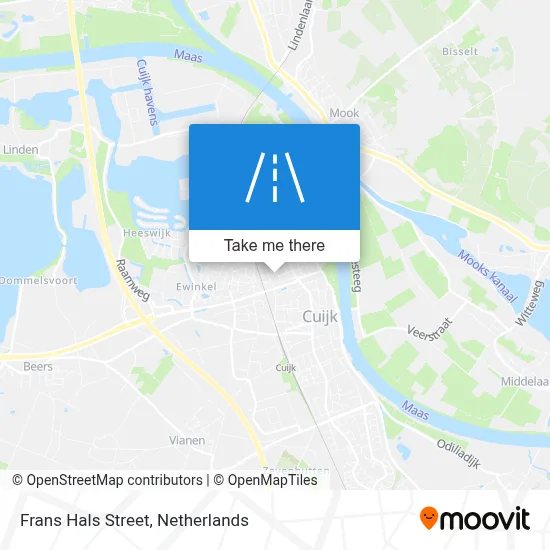 Frans Halsstraat map