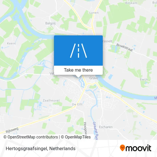 Hertogsgraafsingel map
