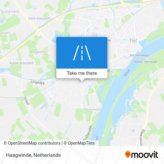 Haagwinde map