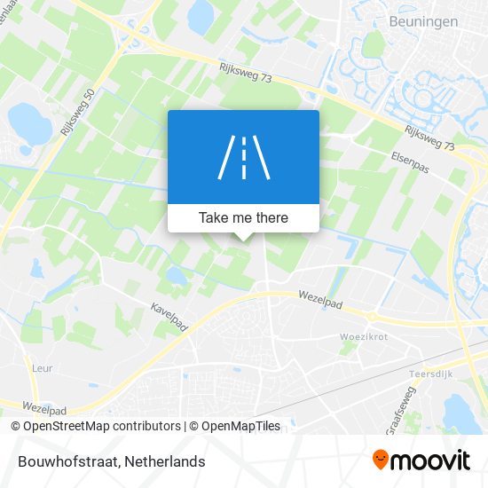 Bouwhofstraat map