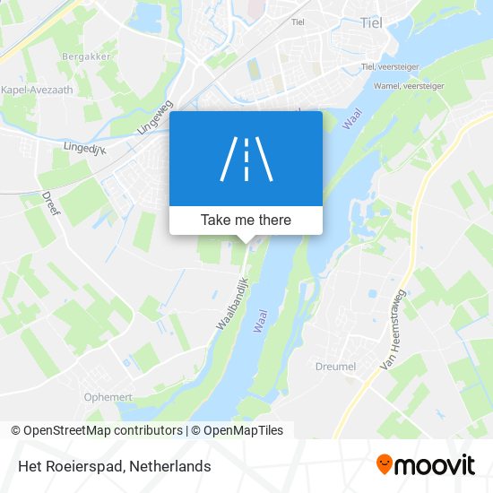 Het Roeierspad map