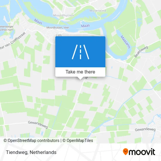 Tiendweg map
