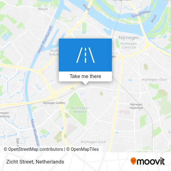 Zichtstraat map