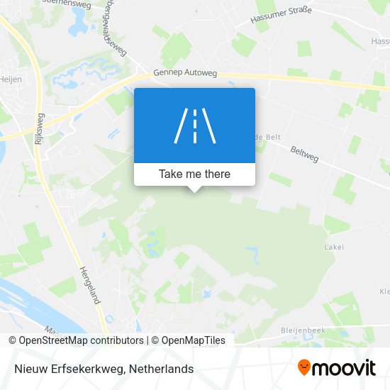 Nieuw Erfsekerkweg map