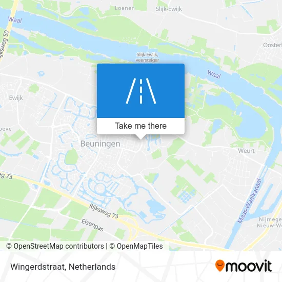 Wingerdstraat map