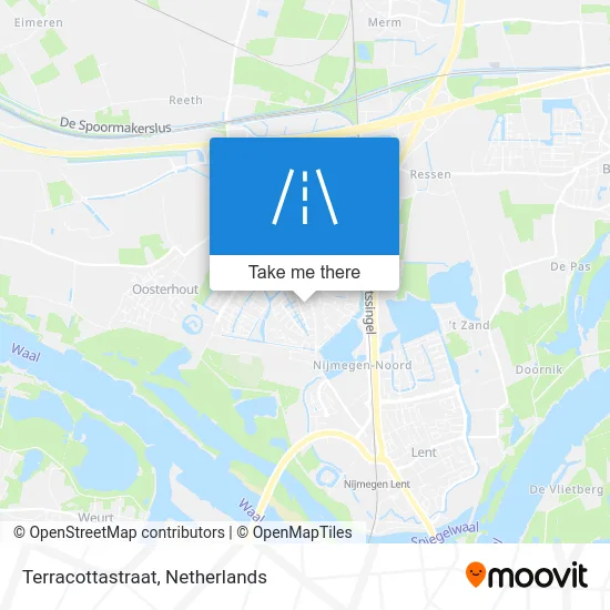 Terracottastraat map
