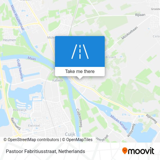 Pastoor Fabritiusstraat map