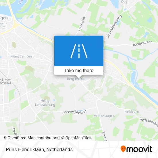 Prins Hendriklaan map