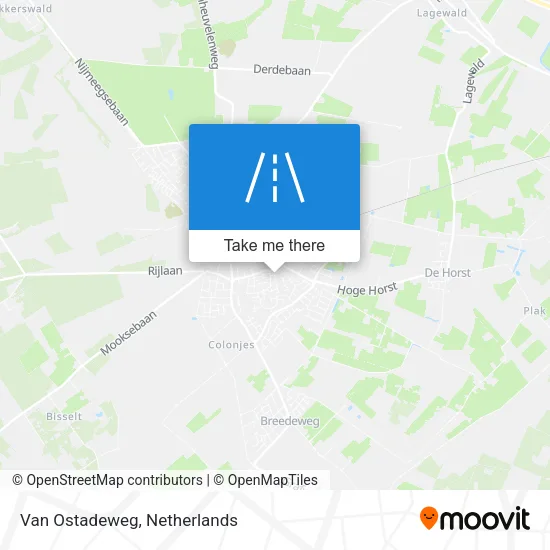 Van Ostadeweg map