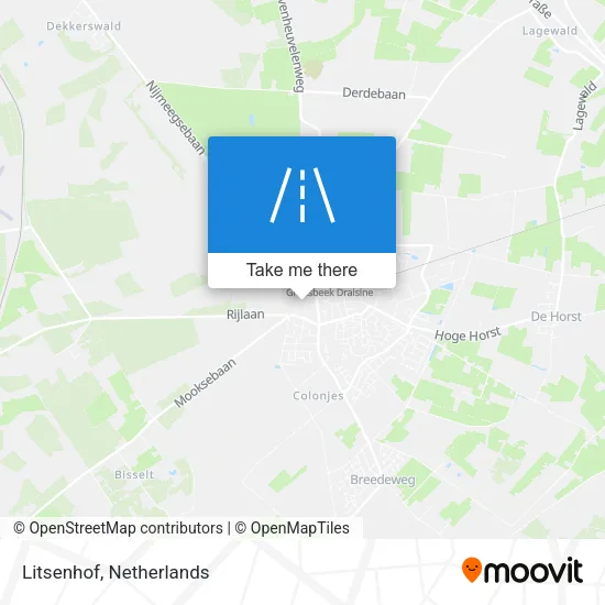 Litsenhof map