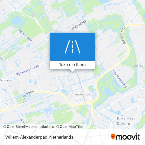 Willem-Alexanderpad map