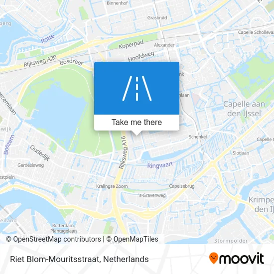 Riet Blom-Mouritsstraat map