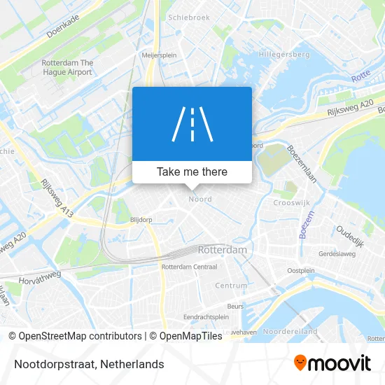 Nootdorpstraat map