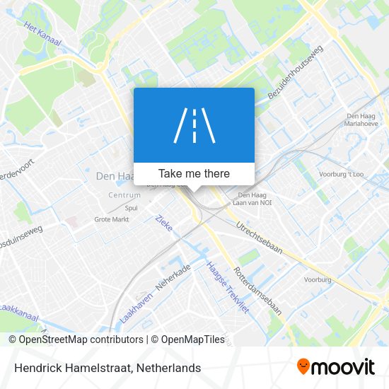 Hendrick Hamelstraat map