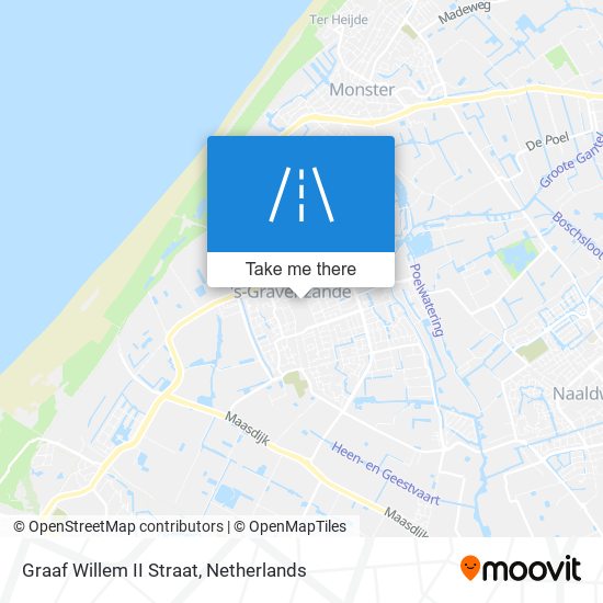 Graaf Willem II Straat map