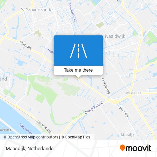 Maasdijk map