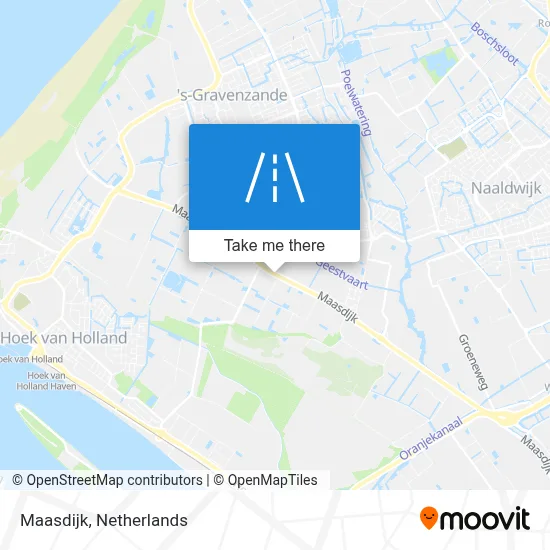 Maasdijk map